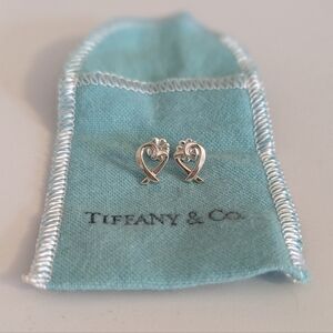 Tiffany and Co Paloma Picasso Loving Hearts Stud Earrings, EUC, GIFTABLE!!